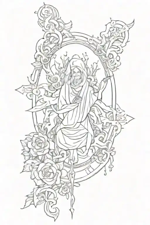 Your faith has to be greater than your fear tattoo design idea
