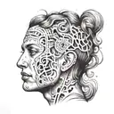 depression survivors tattoo design idea