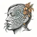 depression survivors tattoo design idea