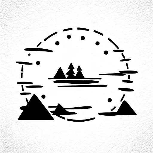 dock of the bay tattoo design idea