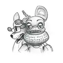 fnaf tattoo design idea
