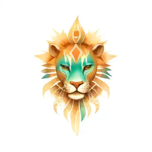 Aztec jaguar warrior tattoo design idea