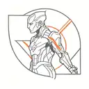 mass effect tattoo design idea
