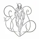 mass effect tattoo design idea