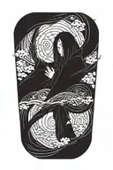 Itachi Uchiha anime tattoo design idea