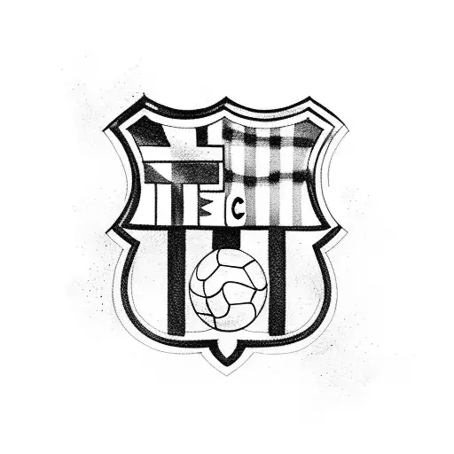Barcelona FC tattoo design idea