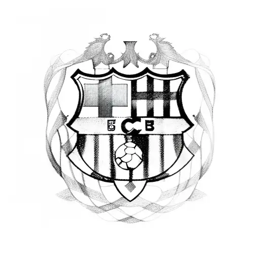 Barcelona FC tattoo design idea