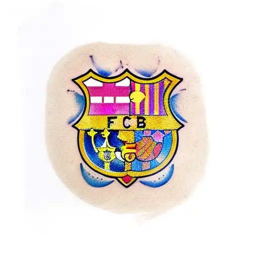 Barcelona FC tattoo design idea