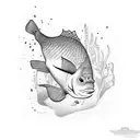 fishes and loaves tattoo design idea