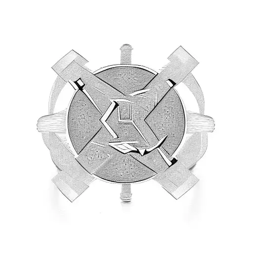 masculine men's wedding ring with name as design tattoo design idea