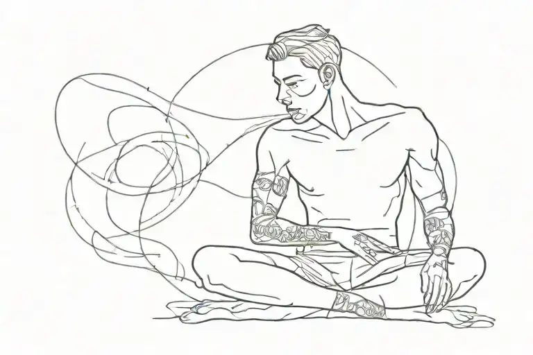 you're not where you want to be right now, isn't that enough motivation? tattoo design idea