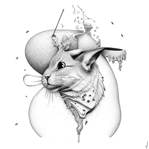 juice wrld doing a vains and inhaleing thro his nose  tattoo design idea