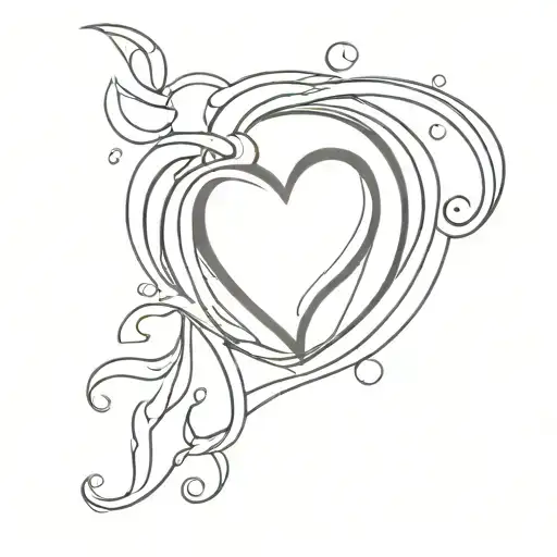 bell broken heart ringer tattoo design idea
