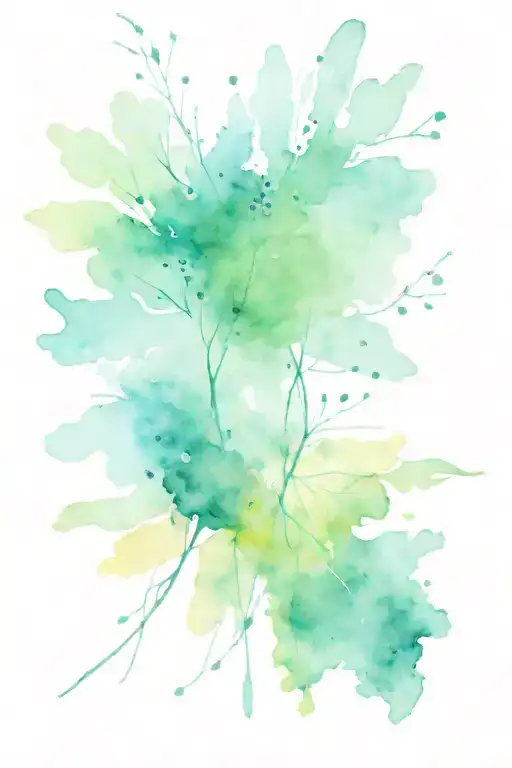 the word blurry  tattoo design idea