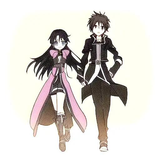 kirito from SAO and Sora from Kingdom Hearts tattoo design idea