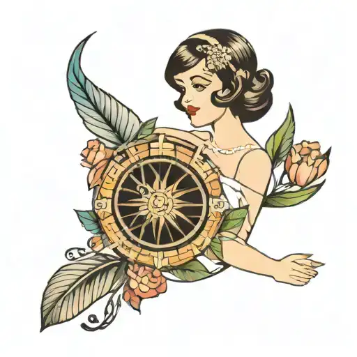 great gatsby arm tattoo tattoo design idea