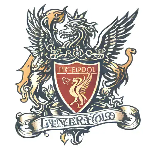 liverpool fc logo tattoo design idea