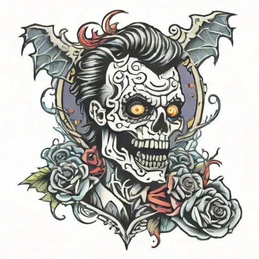 SCARY MOVIES tattoo design idea