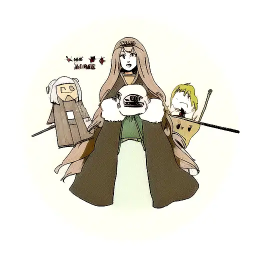 anime , Star Wars , Harry Potter , Wiking  tattoo design idea