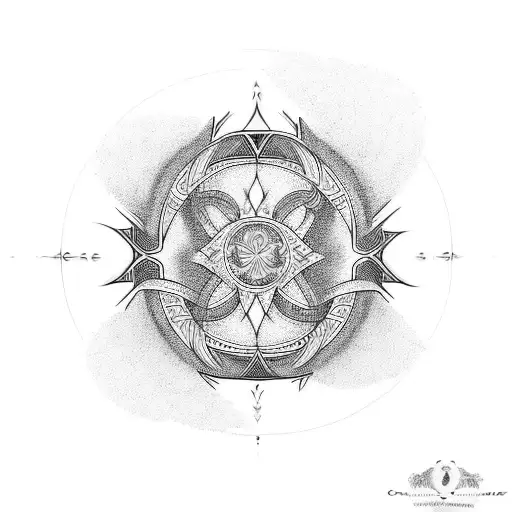 Circle of life, revaluation  tattoo design idea