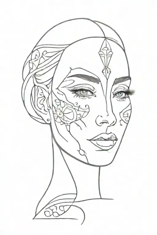face tattoo stencil create tattoo tattoo design idea