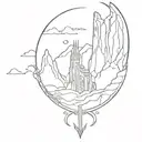 mines of Moria   tattoo design idea