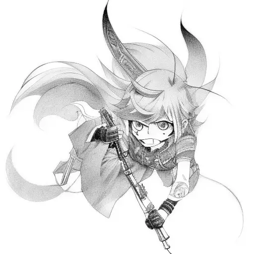 a tattoo related to the manga called Tegami Bachi  tattoo design idea