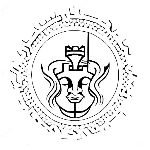 chess piece tattoo design idea