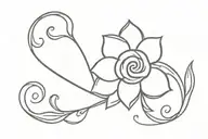 luck tattoo design idea