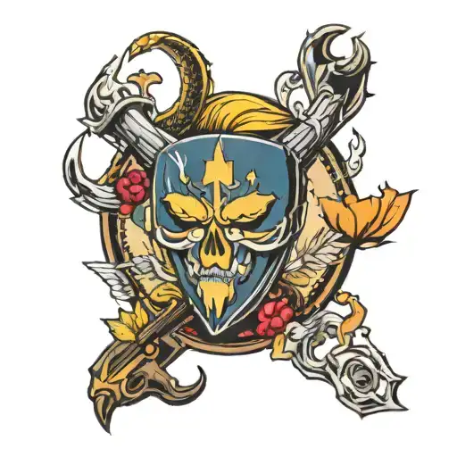 West Virginia theme  tattoo design idea