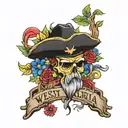 West Virginia theme  tattoo design idea