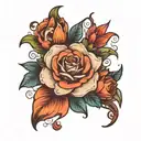 prénom Lya  tattoo design idea