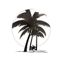 Palm Tree tattoo design idea