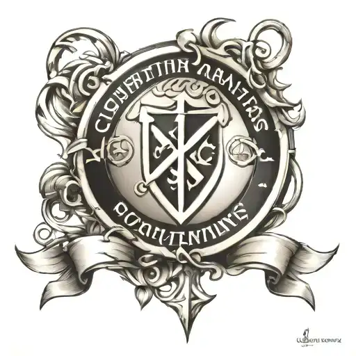 Corinthians logo tattoo design idea