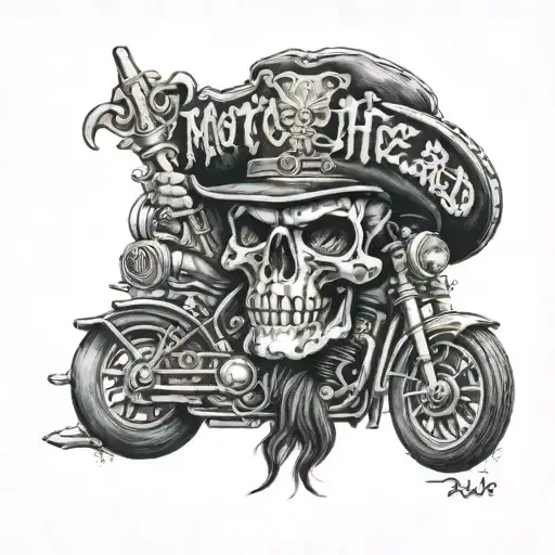 Motorhead band logo tattoo design idea