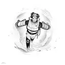 rescue swimmer tattoo design idea