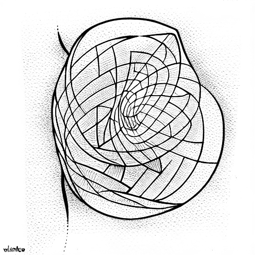 water drop ripple tattoo design idea