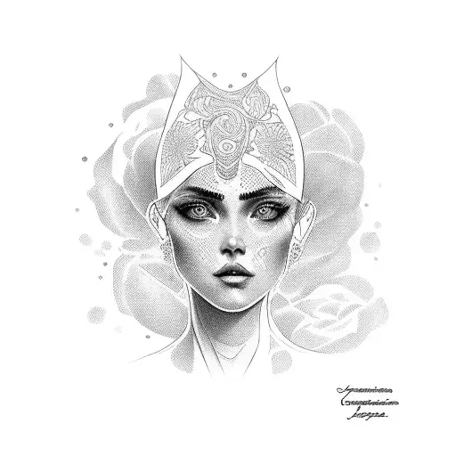 "Josefina" in Cursive  tattoo design idea