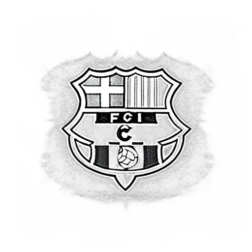 fc barcelona tattoo design idea