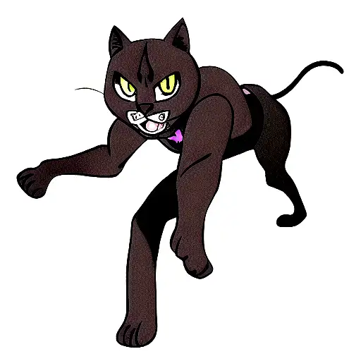 Panther tattoo design idea