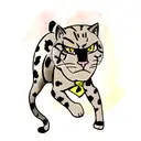 Panther tattoo design idea