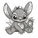 Lilo & Stitch tattoo design idea