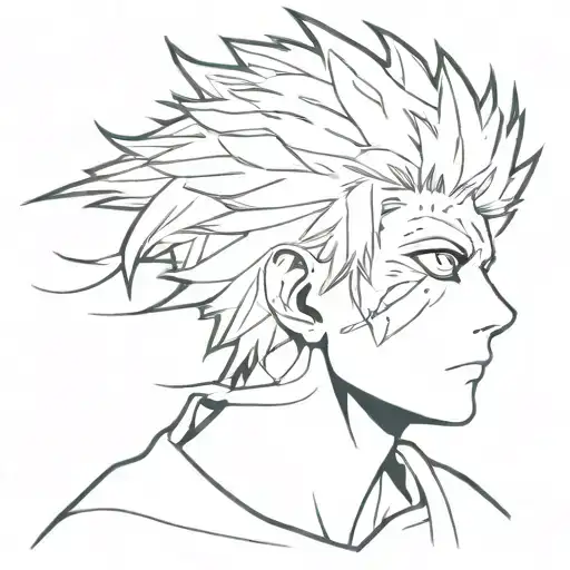 Jujutsu Kaisen tattoo design idea
