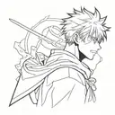 Jujutsu Kaisen tattoo design idea