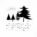 Bosque  tattoo design idea