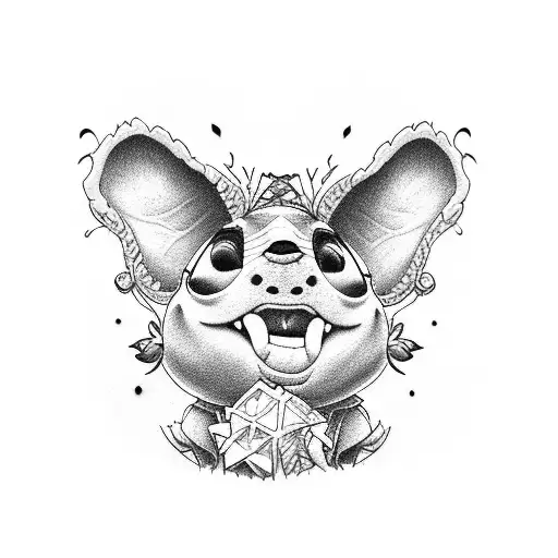 Stitch from LILO and  tattoo design idea