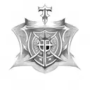 knight Templar  tattoo design idea