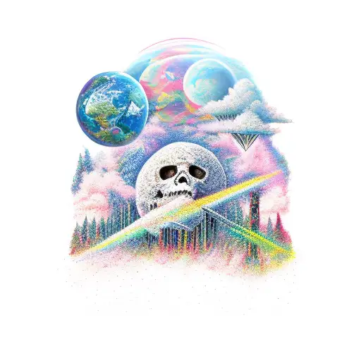 a day to remember homesick artwork sleeve tattoo design idea