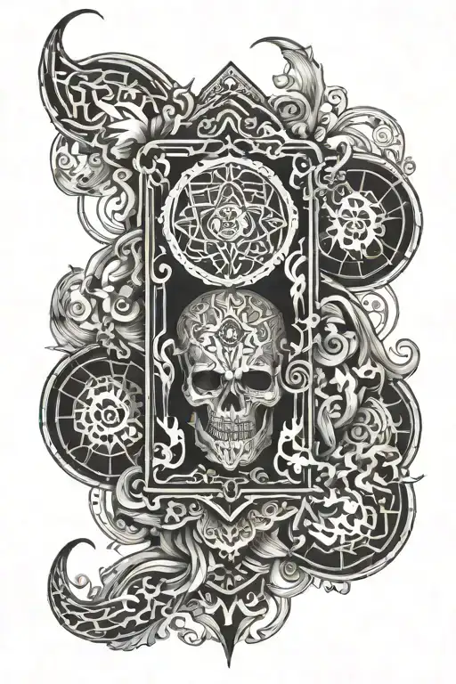 sucubus style tatoo tattoo design idea