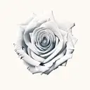 Rose tattoo design idea